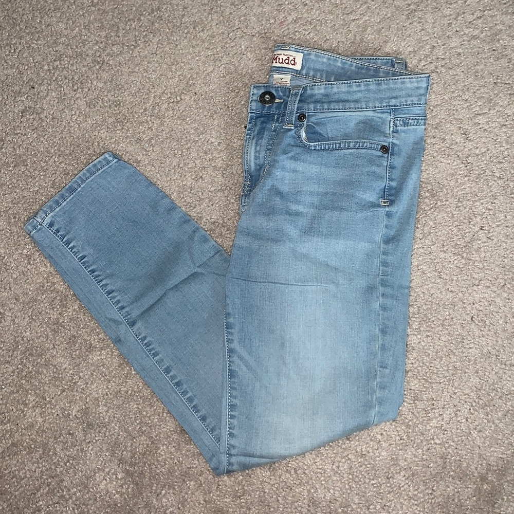 MUDD Light Blue Wash Skinny Jeans Size 7